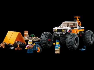 LEGO 60387 Przygody samochodem terenowym z napędem 4x4