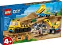 LEGO 60391 Ciężarówki i dźwig z kulą wyburzeniową — 4