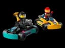LEGO 60400 Gokarty i kierowcy wyścigowi — 1