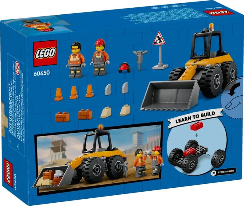 LEGO 60450 Żółta ładowarka kołowa