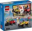LEGO 60458 Zestaw wyścigówek: pizza kontra wóz strażacki — 2