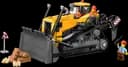 LEGO 60466 Żółty buldożer — 1