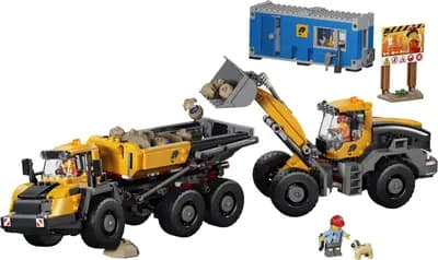LEGO 60494 Wywrotka i ładowarka czołowa