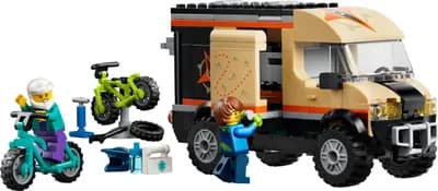 LEGO 60512 Furgonetka z rowerami górskimi