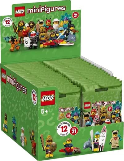 LEGO 6341811 Minifigurki Seria 21 - Zapieczętowane pudełko