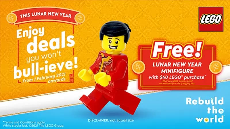 LEGO 6361096 Lunar New Year Minifigure