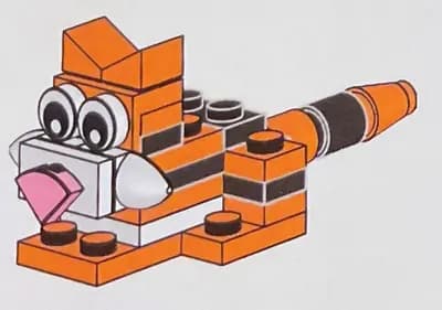 LEGO 6396384 Dziki kot