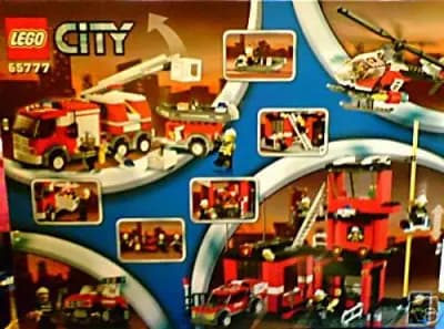 LEGO 65777 LEGO City Zestaw 3 w 1 Straż pożarna