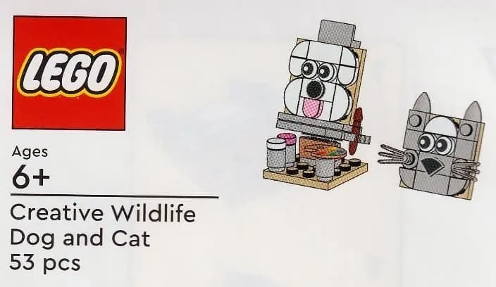 LEGO 6595892 Creative Wildlife Dog and Cat