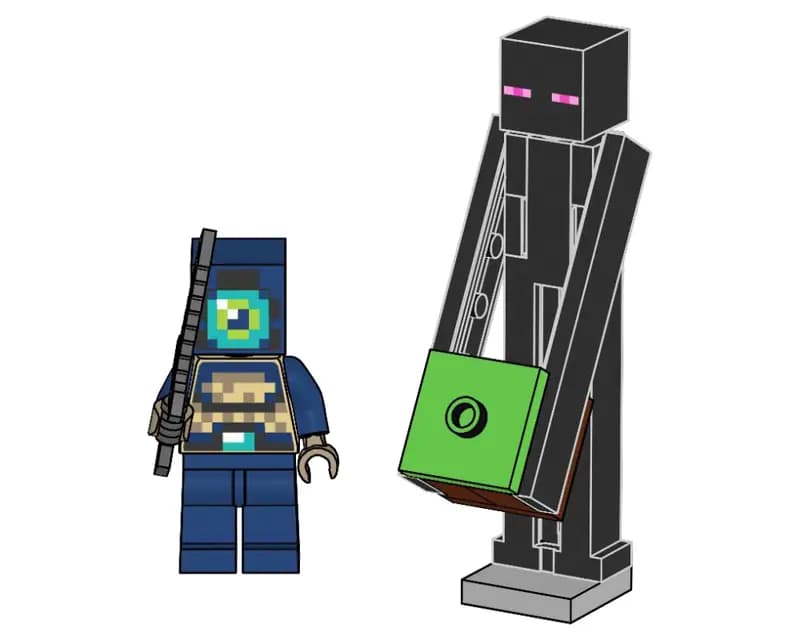 LEGO 662507 Enderman Duel