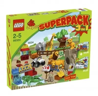 LEGO 66320 Zestaw Super Zoo 3 w 1