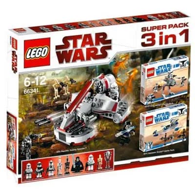LEGO 66341 LEGO Star Wars Zestaw super 3 w 1