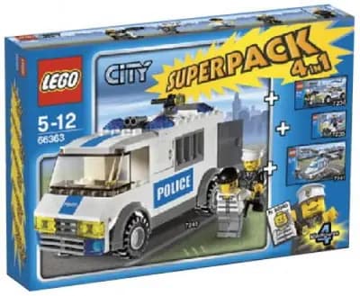 LEGO 66363 Superpakiet LEGO City 4 w 1