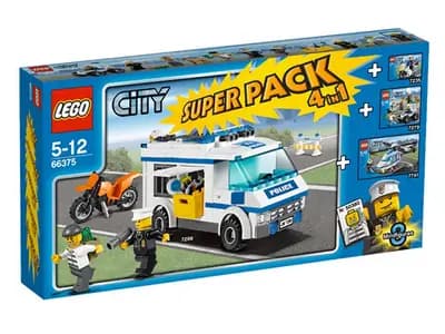 LEGO 66375 LEGO City Superpakiet 4 w 1