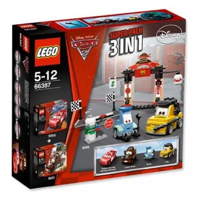 LEGO 66387 Cars 2 Superpakiet 3 w 1