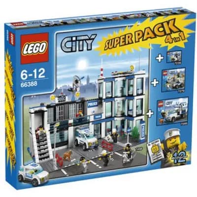 LEGO 66388 LEGO City Superzestaw 4 w 1