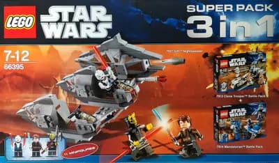 LEGO 66395 LEGO Star Wars Superpakiet 3 w 1
