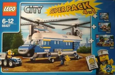 LEGO 66427 LEGO City Policja Superpakiet 4 w 1