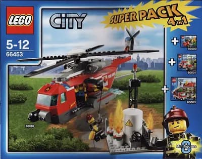 LEGO 66453 LEGO City Superpakiet 4 w 1