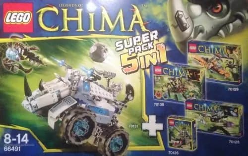 LEGO 66491 Legends of Chima Super Pack 5 in 1