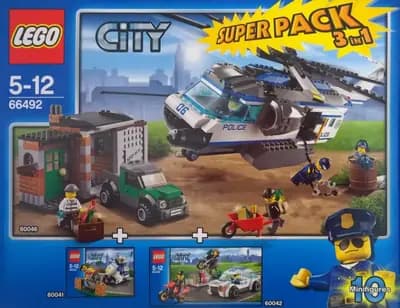 LEGO 66492 LEGO City Superpakiet 3 w 1