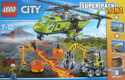 LEGO 66540 LEGO City Zestaw Super 3 w 1