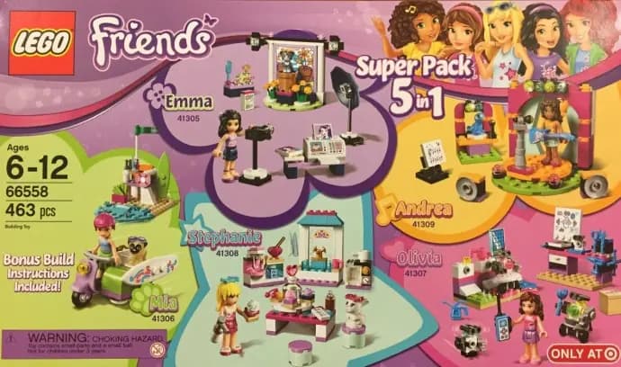 LEGO 66558 Friends Super Pack 5 in 1