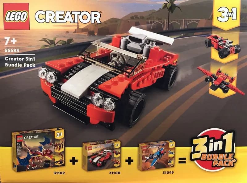 LEGO 66683 Creator 3in1 Bundle Pack