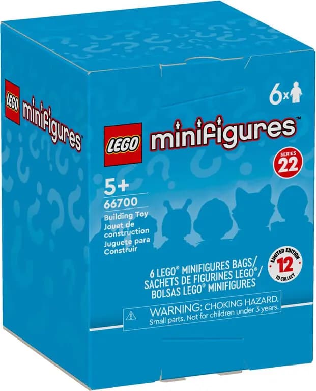 LEGO 66700 Sześciopak minifigurek z serii 22