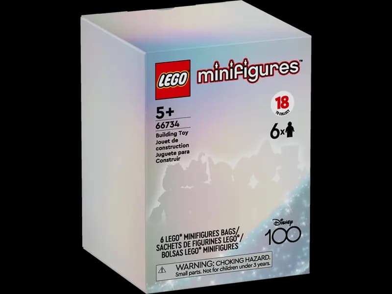 LEGO 66734 Minifigurki Disney 100 — sześciopak