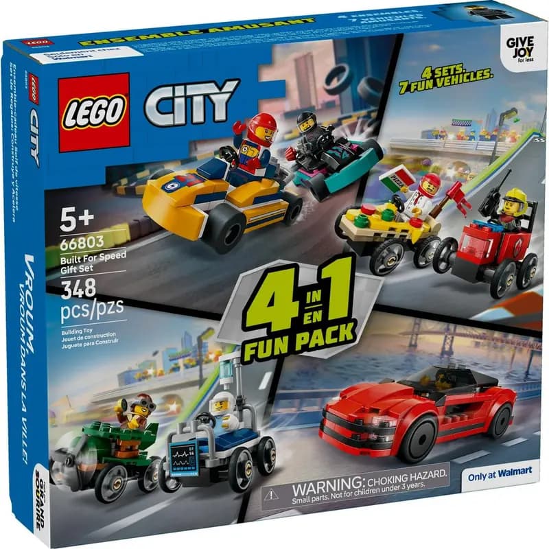 LEGO 66803 Built For Speed Gift Set