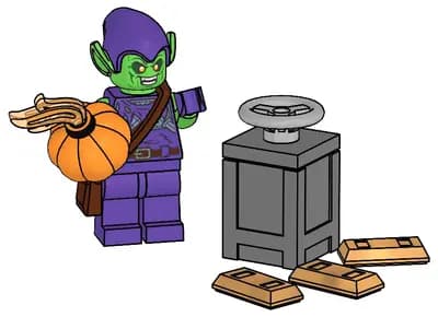LEGO 682505 Zielony Goblin