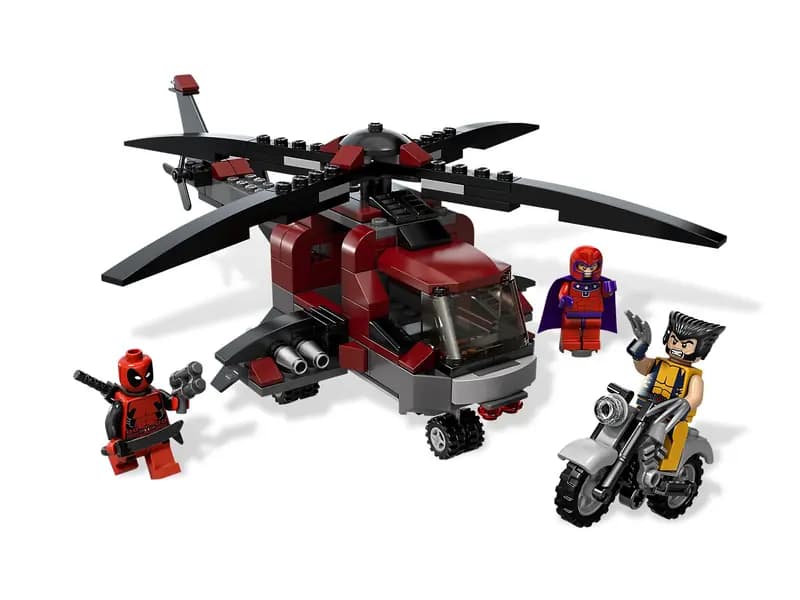 LEGO 6866 Wolverine's™ Chopper Showdown