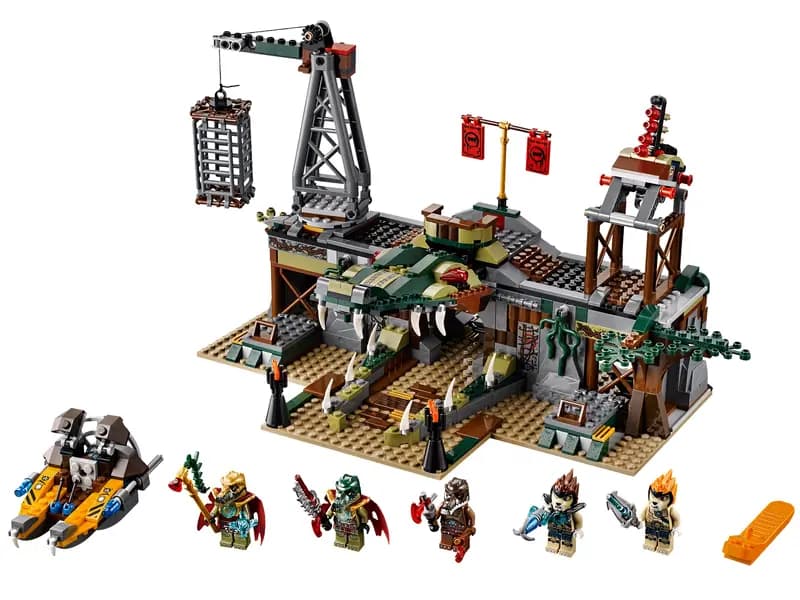 LEGO 70014 Kryjówka na krokodylim bagnie