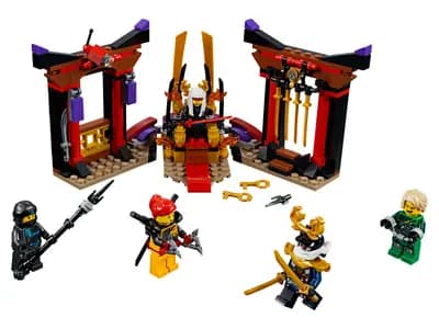 LEGO 70651 Starcie w sali tronowej