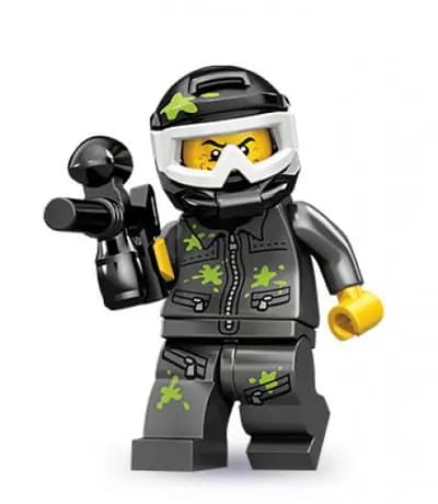 LEGO 71001 Gracz w paintballa