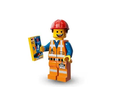 LEGO 71004 Emmet w kasku budowlanym