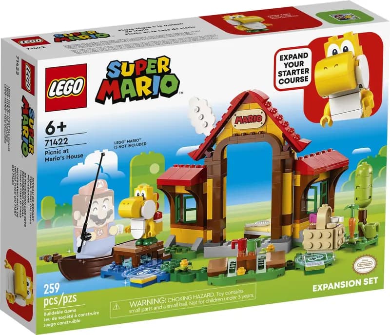LEGO 71422 Piknik w domu Mario - zestaw rozszerzający