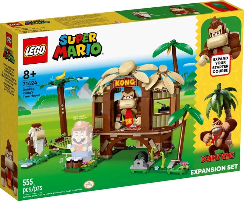 LEGO 71424 Domek na drzewie Donkey Konga - zestaw rozszerzający