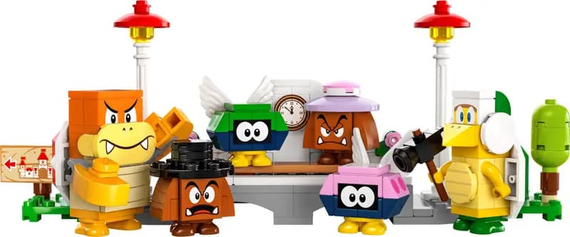 LEGO 71437 Bowser i pociąg ekspresowy
