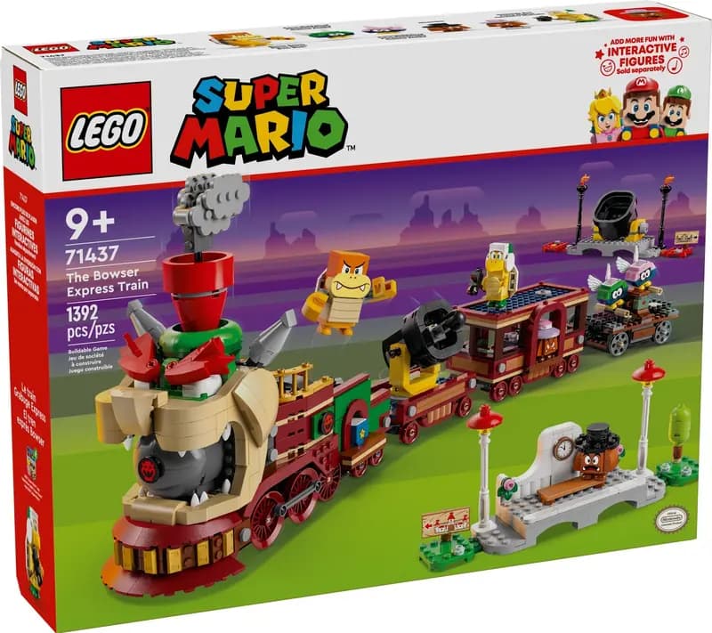 LEGO 71437 Bowser i pociąg ekspresowy