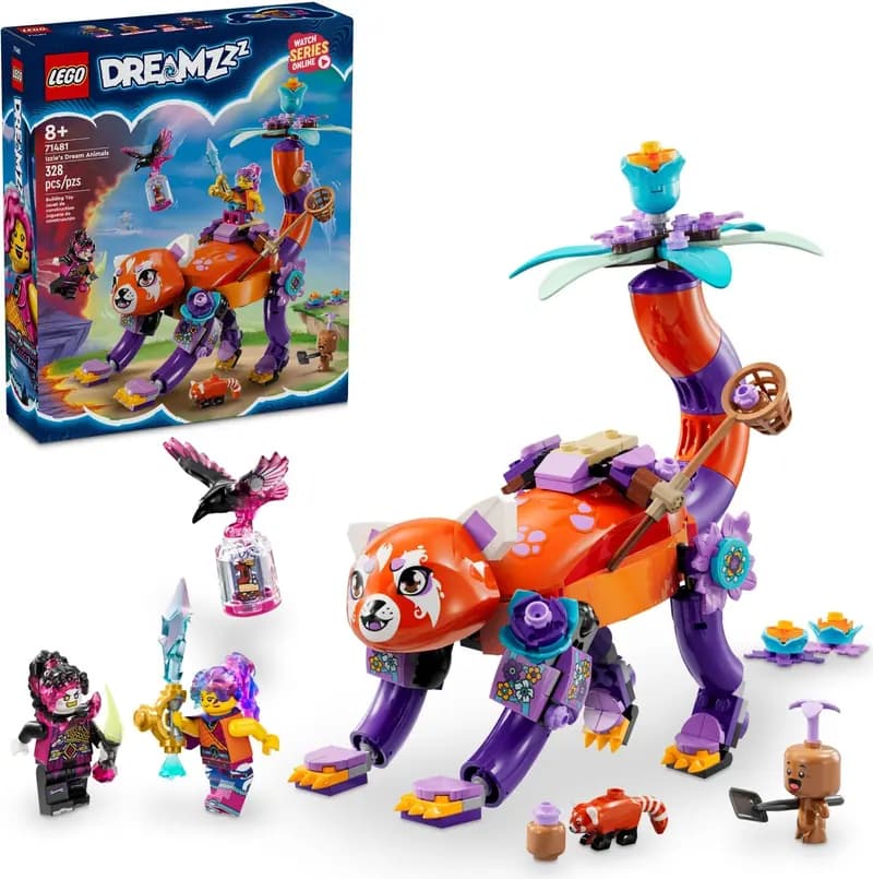 LEGO 71481 Zwierzaki ze snu Izzie