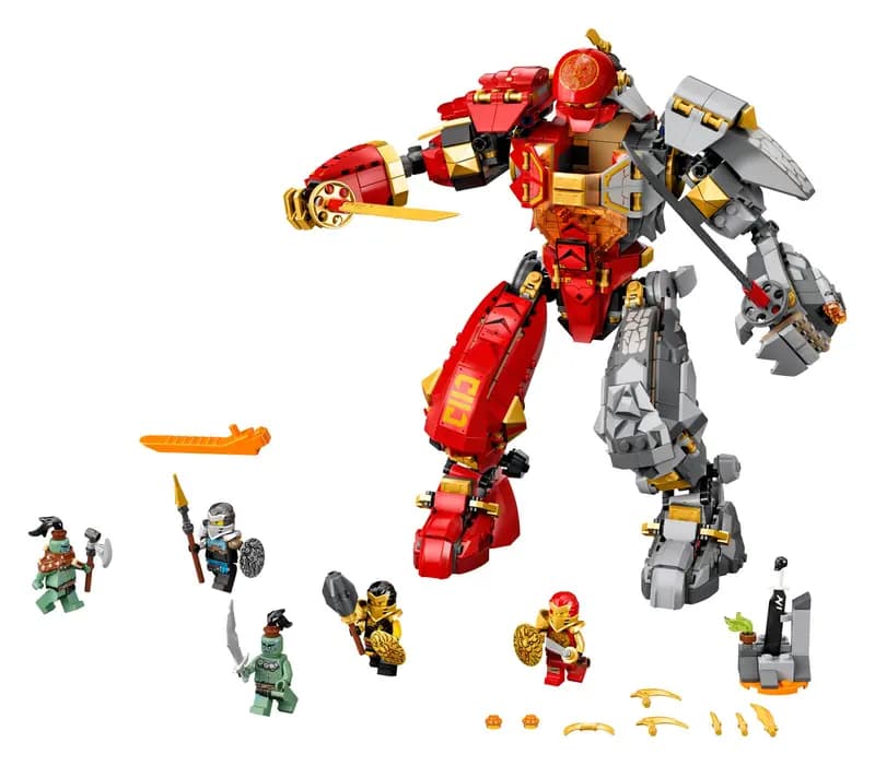 LEGO 71720 Mech z ognia i kamienia