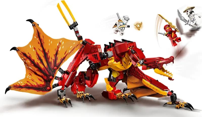 LEGO 71753 Atak smoka ognia