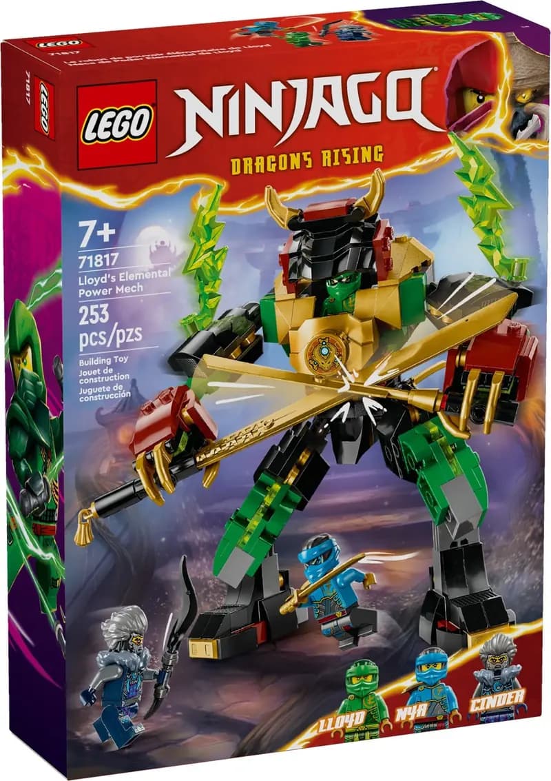LEGO 71817 Mech mocy żywiołu Lloyda