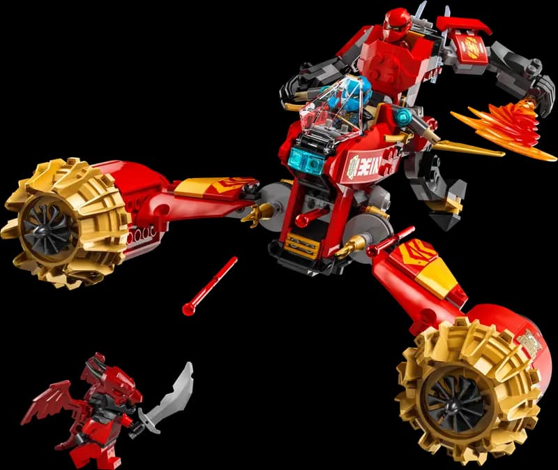 LEGO 71830 Burzowy jeździec-mech Kaia