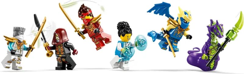 LEGO 71857 Bitwa ninja: domek na drzewie z pojazdami