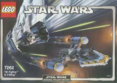 LEGO 7262 Myśliwiec TIE i Myśliwiec Y-wing