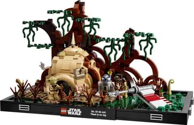 LEGO 75330 Diorama: Szkolenie Jedi na Dagobah