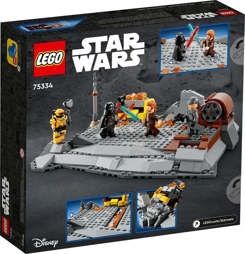 LEGO 75334 Obi-Wan Kenobi kontra Darth Vader